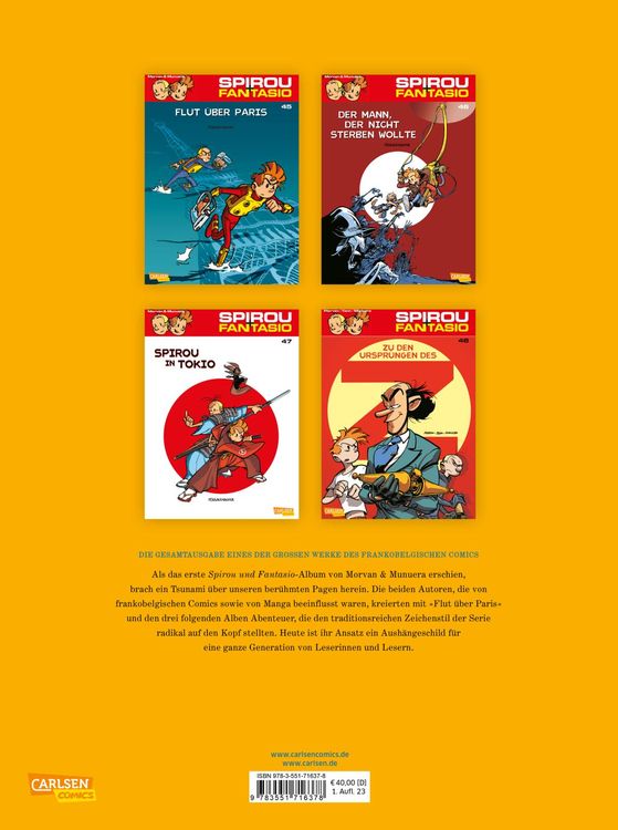 Produktbild: Spirou und Fantasio Gesamtausgabe 17: 2004-2008