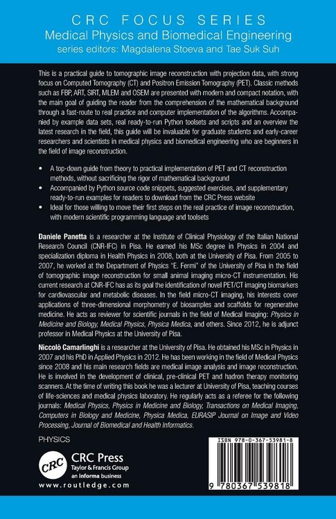 Produktbild: 3D Image Reconstruction for CT and PET