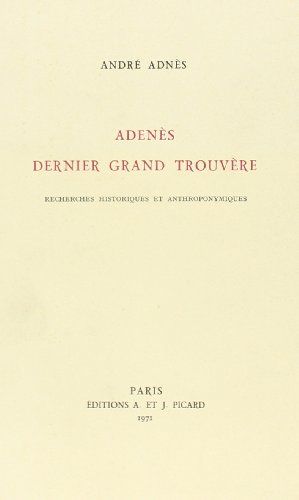 Produktbild: Adenes dernier gd trouvere