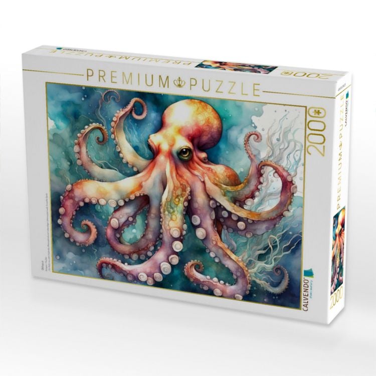 Produktbild: CALVENDO Puzzle Oktopus | 2000 Teile Lege-Gr&ouml;&szlig;e 90x67cm Foto-Puzzle f&uuml;r gl&uuml;ckliche Stunden