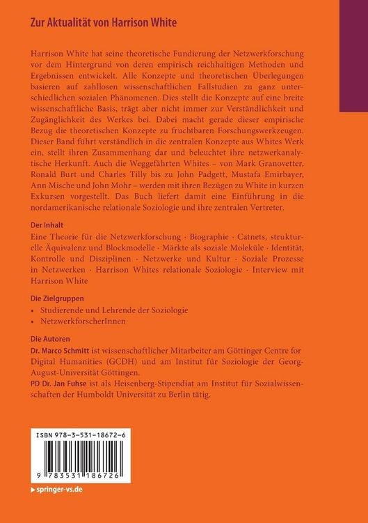 Produktbild: Zur Aktualit&auml;t von Harrison White