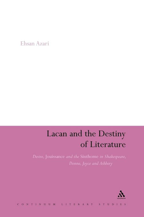 Produktbild: Lacan and the Destiny of Literature