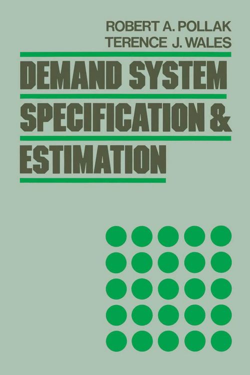 Produktbild: Demand System Specification and Estimation