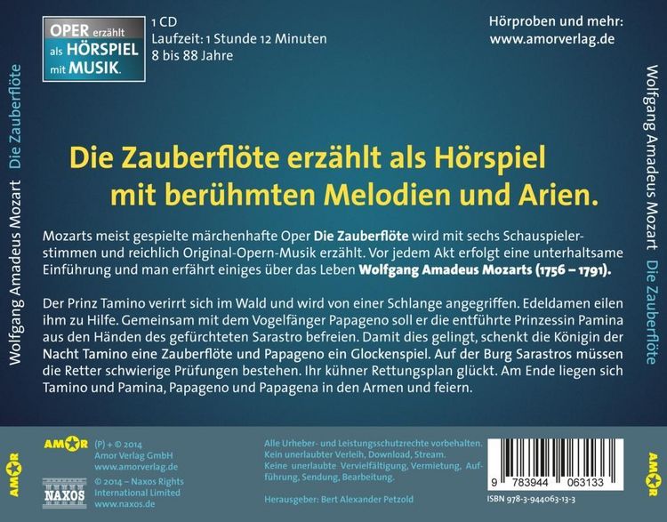 Produktbild: Die Zauberfl&ouml;te