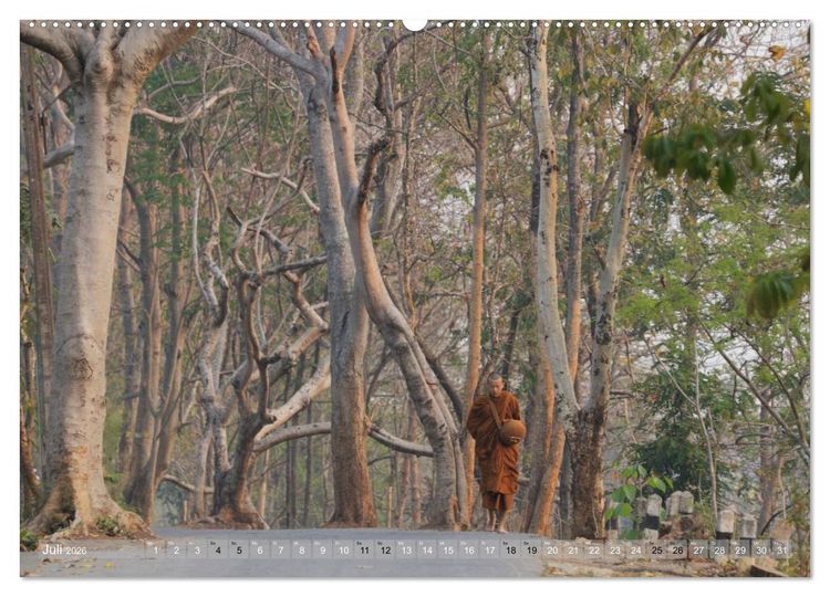 Produktbild: Thailand Christian Heeb (Wandkalender 2026 DIN A2 quer), CALVENDO Monatskalender