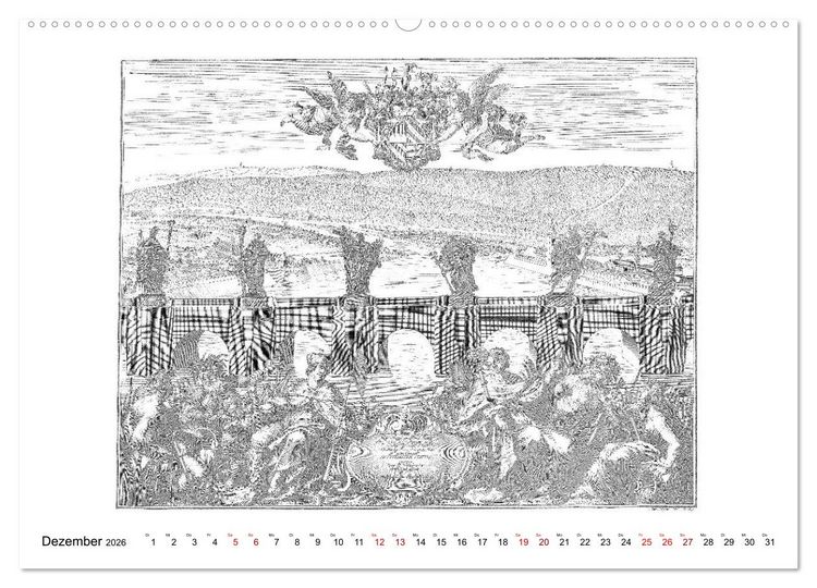 Produktbild: W&uuml;rzburg in alten Bildern (hochwertiger Premium Wandkalender 2026 DIN A2 quer), Kunstdruck in Hochglanz