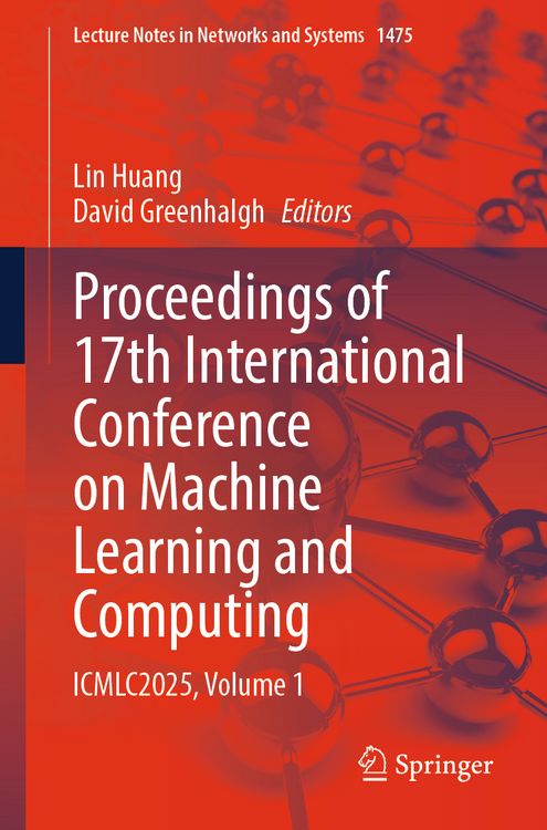 Produktbild: Proceedings of 17th International Conference on Machine Learning and Computing