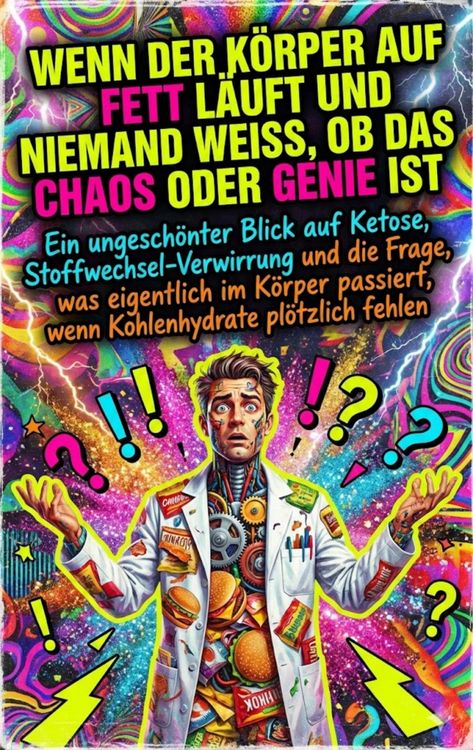 Produktbild: Wenn der K&ouml;rper auf Fett l&auml;uft und niemand wei&szlig;, ob das Chaos oder Genie ist