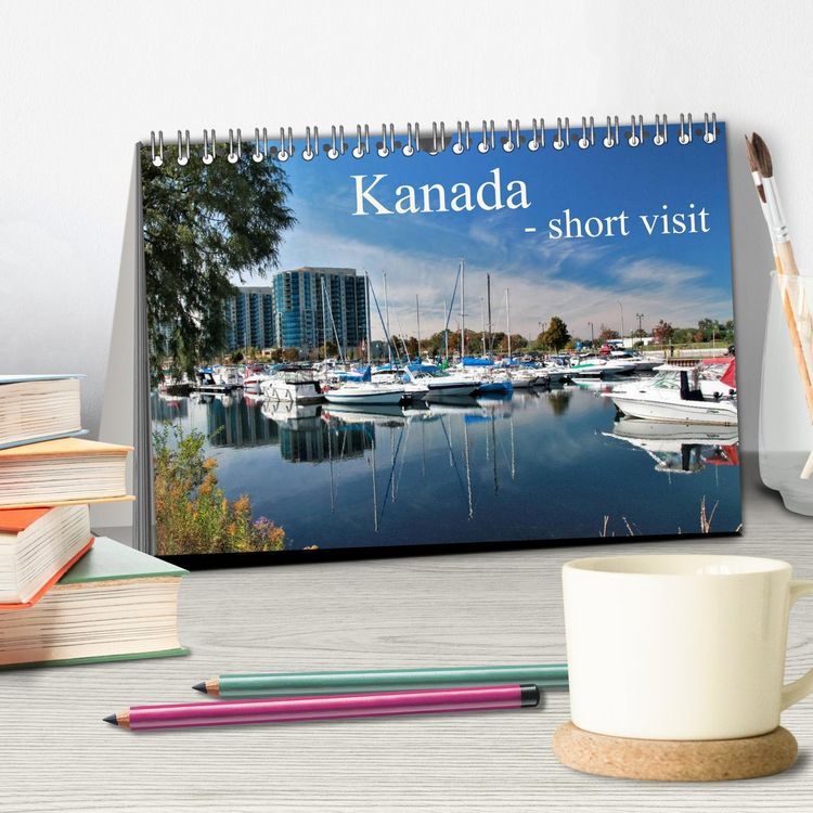 Produktbild: Kanada - short visit (Tischkalender 2026 DIN A5 quer), CALVENDO Monatskalender