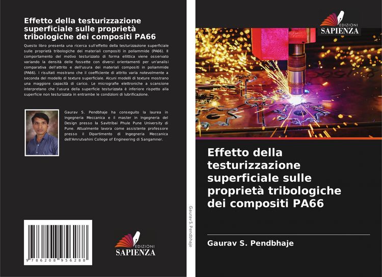 Produktbild: Effetto della testurizzazione superficiale sulle propriet&agrave; tribologiche dei compositi PA66
