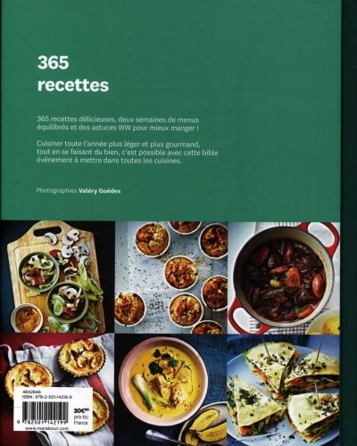 Produktbild: 365 recettes : cuisiner toute l'ann&eacute;e plus l&eacute;ger et plus gourmand