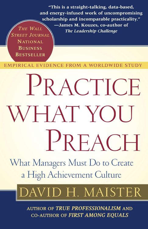 Produktbild: Practice What You Preach