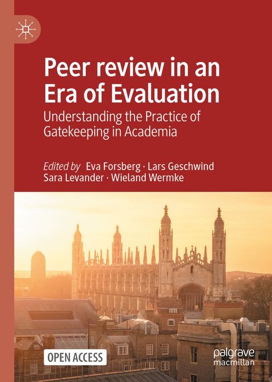 Produktbild: Peer review in an Era of Evaluation