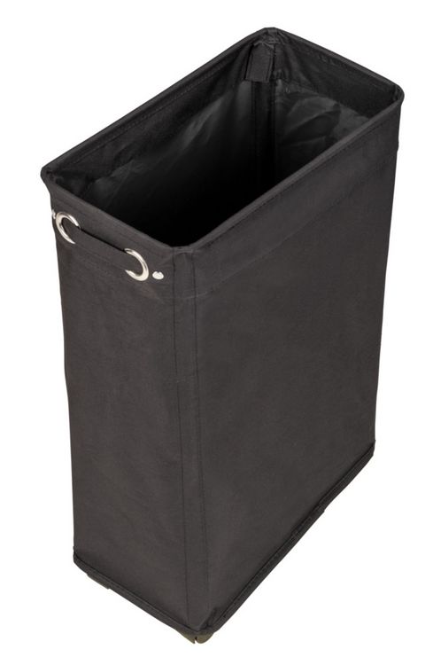 Produktbild: W&auml;schesammler Mod. Corno Schwarz, W&auml;schekorb, 43 l