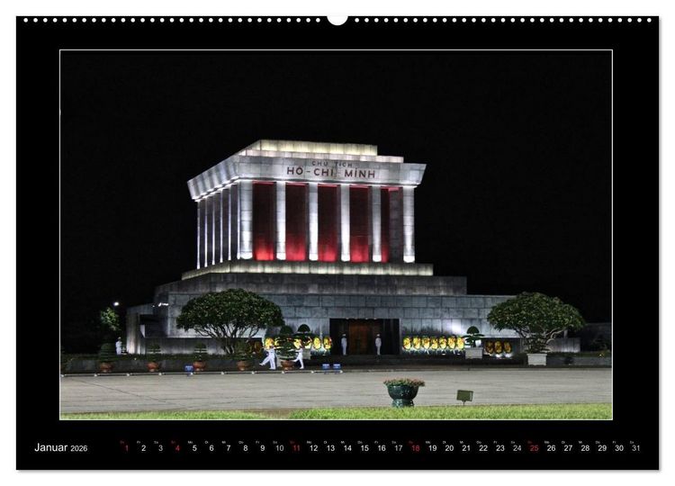 Produktbild: Vietnam &ndash; Land der Kontraste 2026 (Wandkalender 2026 DIN A2 quer), CALVENDO Monatskalender