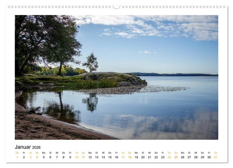 Produktbild: Fernweh Ostsee (Wandkalender 2026 DIN A2 quer), CALVENDO Monatskalender