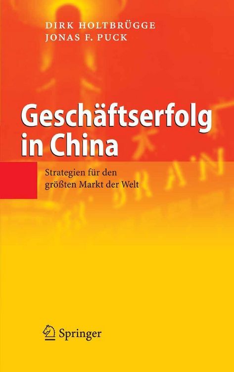 Produktbild: Gesch&auml;ftserfolg in China