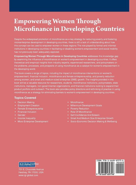Produktbild: Empowering Women Through Microfinance in Developing Countries