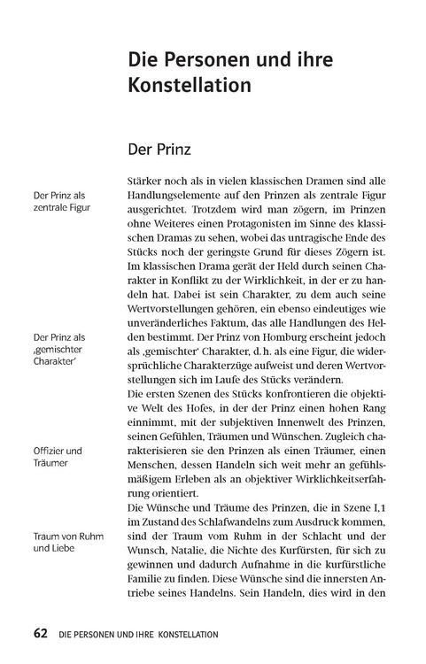 Produktbild: Kleist, H: Lekt&uuml;rehilfen Prinz Friedrich von Homburg