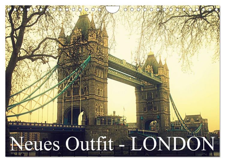 Produktbild: Neues Outfit - LONDON (Wandkalender 2026 DIN A4 quer), CALVENDO Monatskalender