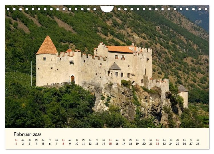 Produktbild: Vinschgau - Die Sonnenseite S&uuml;dtirols (Wandkalender 2026 DIN A4 quer), CALVENDO Monatskalender