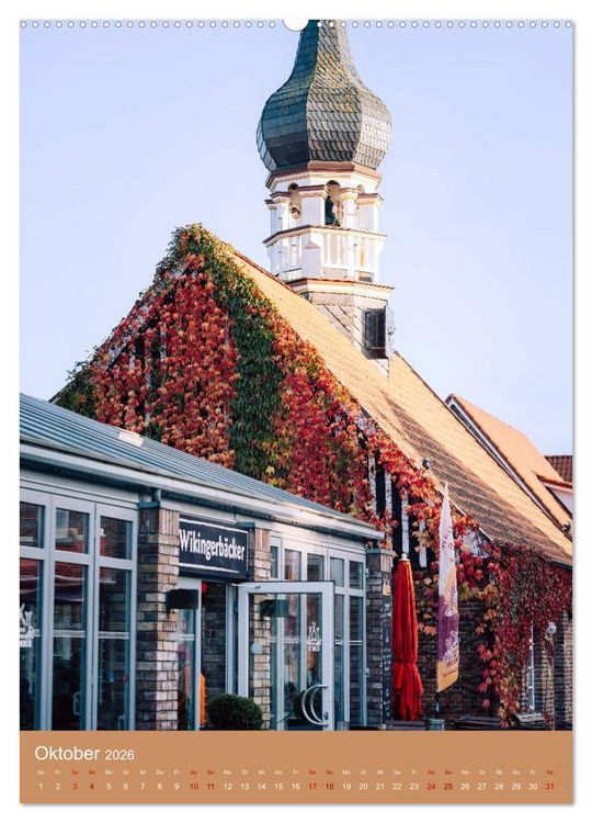 Produktbild: Sch&ouml;nes Hooksiel (hochwertiger Premium Wandkalender 2026 DIN A2 hoch), Kunstdruck in Hochglanz