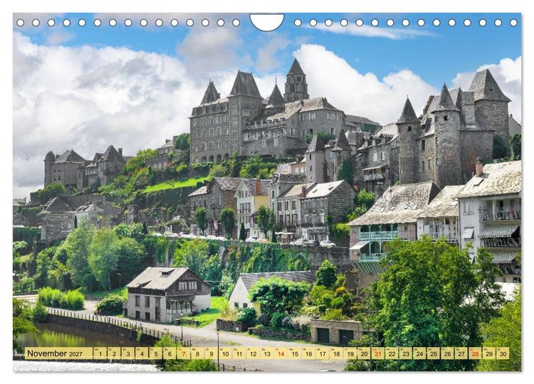 Produktbild: Gascogne, ein St&uuml;ck Paradies (Wandkalender 2027 DIN A4 quer), CALVENDO Monatskalender