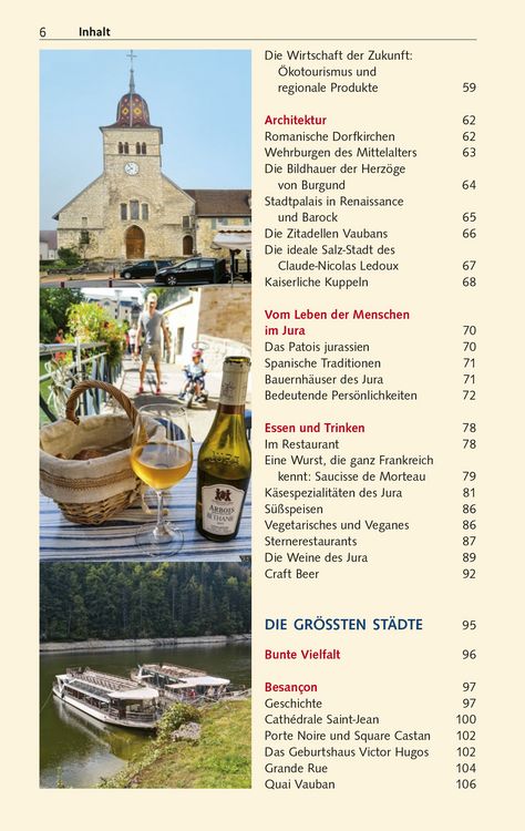 Produktbild: TRESCHER Reiseführer Französischer Jura