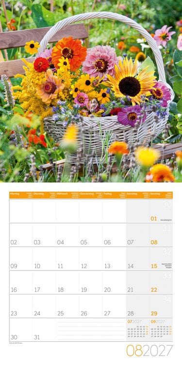 Produktbild: Blumenzauber Kalender 2027 - 30x30 - Art12