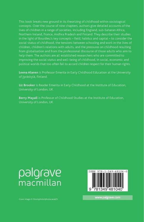Produktbild: Childhood with Bourdieu