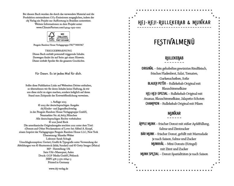 Produktbild: Donuts und andere Zeichen wahrer Liebe