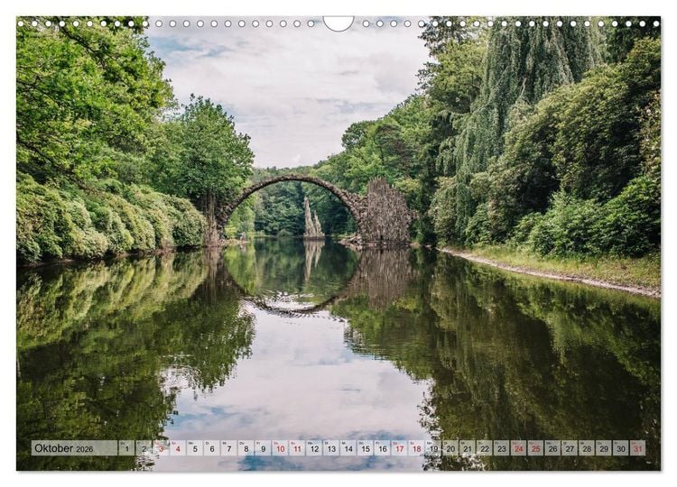 Produktbild: Faszination Br&uuml;cken (Wandkalender 2026 DIN A3 quer), CALVENDO Monatskalender