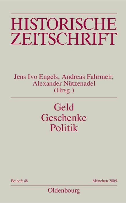 Produktbild: Geld - Geschenke - Politik