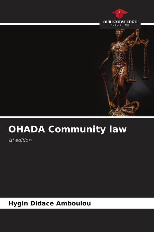 Produktbild: OHADA Community law