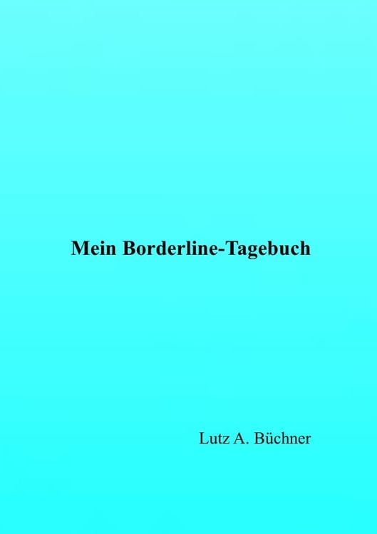 Produktbild: Mein Borderline-Tagebuch