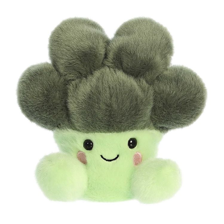 Produktbild: Aurora 33790 - Palm Pals Luigi Brokkoli Soft Toy, Pl&uuml;sch 13 cm