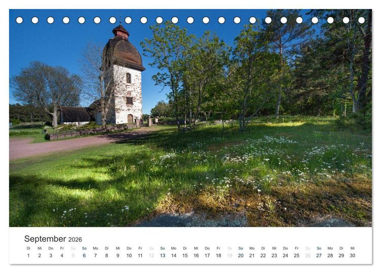 Produktbild: &Aring;land Inseln: Sch&auml;rengarten der Ostsee (Tischkalender 2026 DIN A5 quer), CALVENDO Monatskalender