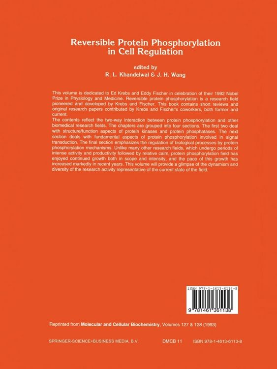 Produktbild: Reversible Protein Phosphorylation in Cell Regulation