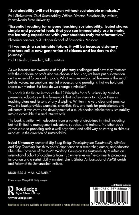 Produktbild: The Sustainability Mindset Principles
