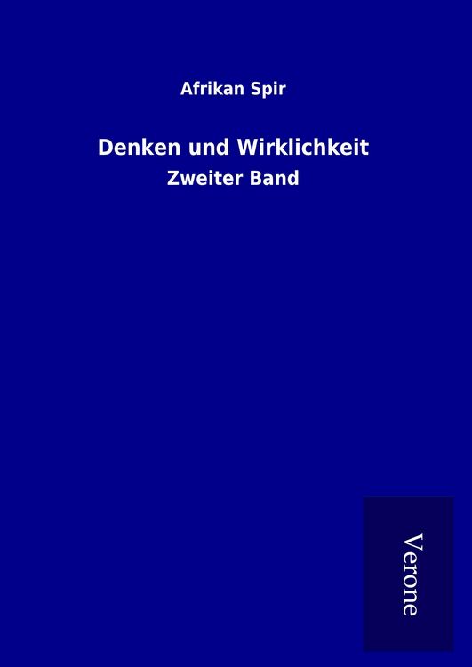 Produktbild: Denken und Wirklichkeit