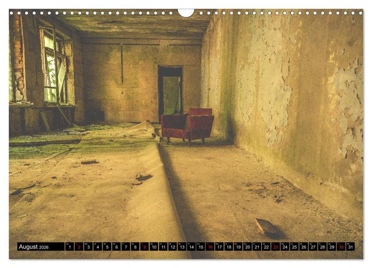 Produktbild: Chernobyl/Prypjat 2026 (Wandkalender 2026 DIN A3 quer), CALVENDO Monatskalender