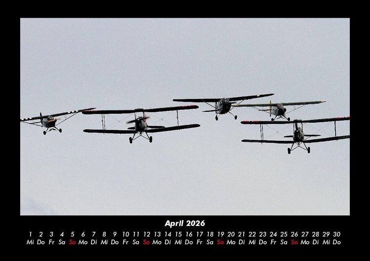 Produktbild: Flugzeuge 2026 Fotokalender DIN A3