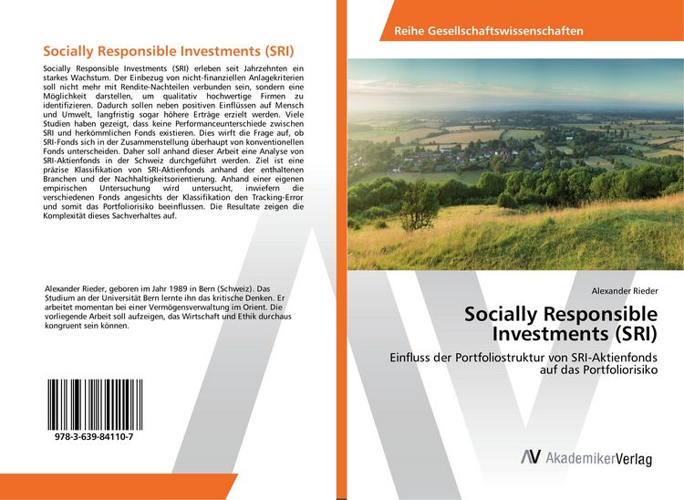 Produktbild: Socially Responsible Investments (SRI)