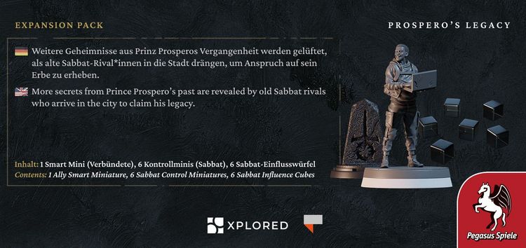 Produktbild: Teburu: Milan Uprising (Vampire: The Masquerade) - Prospero's Legacy [Erweiterung]