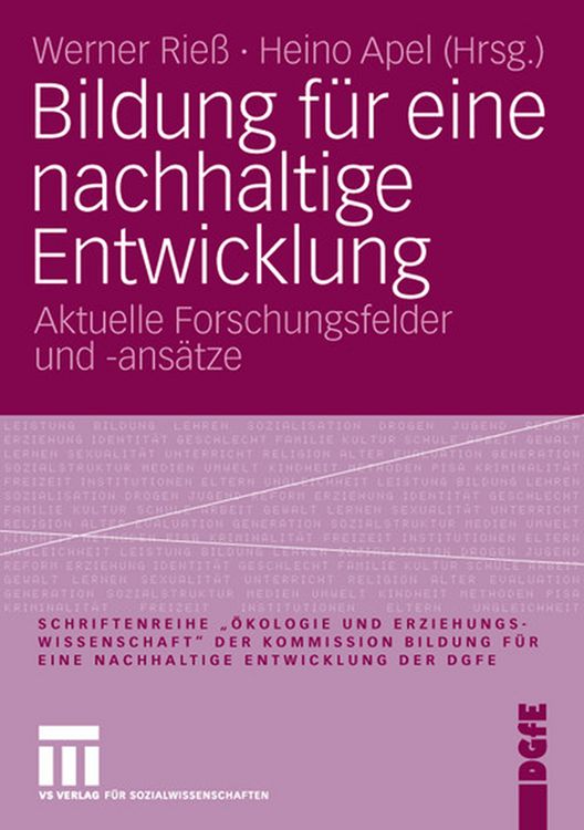 Produktbild: Bildung f&uuml;r eine nachhaltige Entwicklung