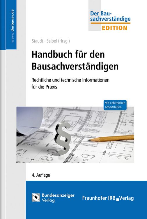 Produktbild: Handbuch f&uuml;r den Bausachverst&auml;ndigen.