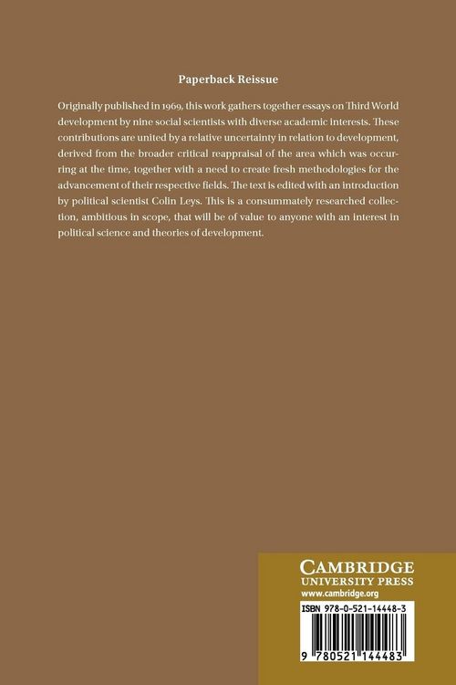 Produktbild: Politics and Change in Developing Countries