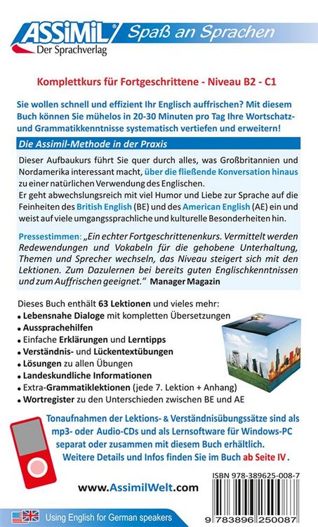 Produktbild: ASSiMiL Englisch in der Praxis