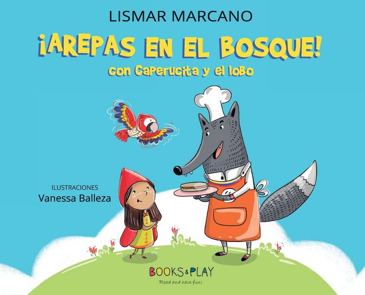 Produktbild: Arepas en el bosque con caperucita y el lobo