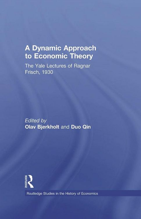 Produktbild: A Dynamic Approach to Economic Theory